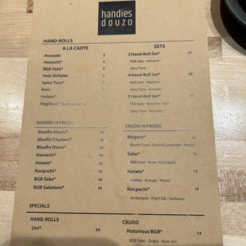 Handies Douzo - Sushi Bars Near Me - Houston, Texas