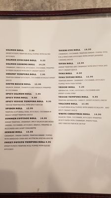 Menu photo 4 Mottbora Huntsville, ON