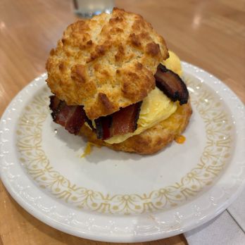 Contimo Provisions - Bacon, egg, and cheese biscuit sandwich - Coffee & Tea Near Me - Napa, California