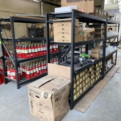 All American Fire Protection - Our shop full of supplies