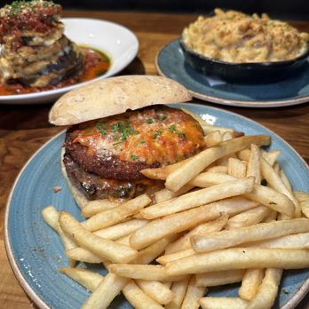 Eli's On the Hill - Crispy Formaggio Burger - American Near Me - Branford, Connecticut