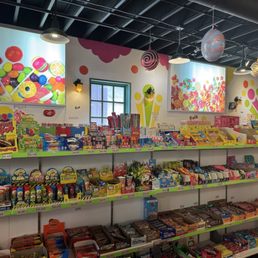 A fraction of the candy you will find in the store A fraction of the candy you will find in the store