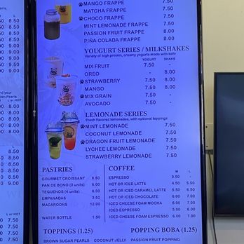 Daboba - Menu - Bubble Tea Near Me - Miami, Florida
