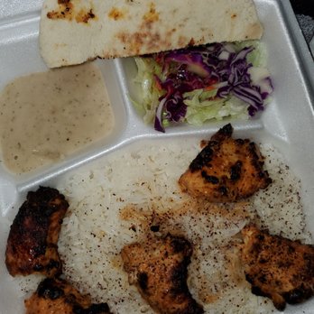 Extreme Hummus - Chicken kabob with Garlic humus - Mediterranean Near Me - Citrus Heights, California