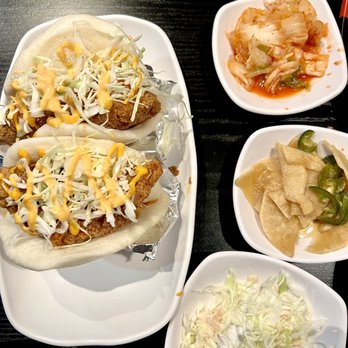 Myungin Dumplings - Crispy Chicken Buns - Spicy - Korean Near Me - Northridge, California Myungin Dumplings - Crispy Chicken Buns - Spicy - Korean Near Me - Northridge, California