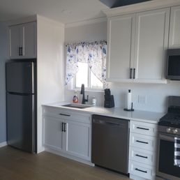 They gutted kitchen and made it beautiful.