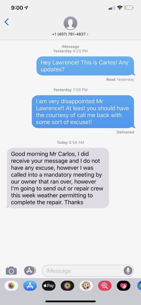 Slide of Rhyne Restoration