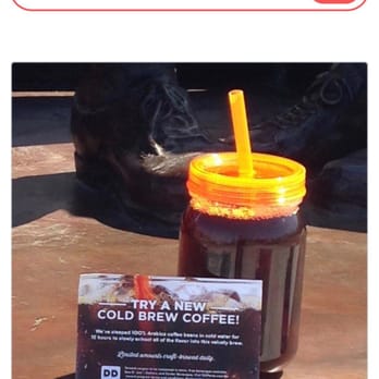 Dunkin' - Dunkin donuts cold brew is delicious! - Donuts Near Me - Bangor, Maine Dunkin' - Dunkin donuts cold brew is delicious! - Donuts Near Me - Bangor, Maine
