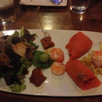 Current Restaurant - Seafood sampler platter. Doesn't belong on the menu, and just a terrible attempt at a dish in general. - Sports Bars Near Me - Afton, Minnesota Current Restaurant - Seafood sampler platter. Doesn't belong on the menu, and just a terrible attempt at a dish in general. - Sports Bars Near Me - Afton, Minnesota