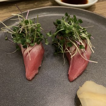 Fukulala - Hawaiian big eye tuna. It had some truffle oil and that made it even better. Even my husband who HATES truffle oil loved it. - Japanese Near Me - Suwanee, Georgia