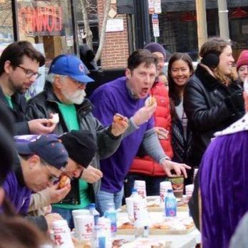 Bennison's Bakery - The pączki eating contest. - Bakeries Near Me - Evanston, Illinois Bennison's Bakery - The pączki eating contest. - Bakeries Near Me - Evanston, Illinois