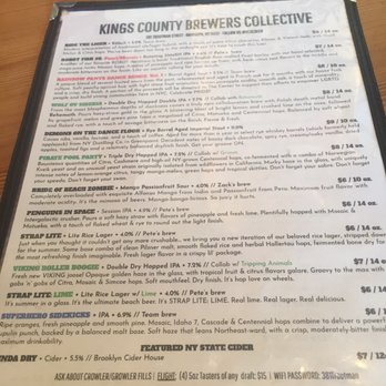 Kings County Brewers Collective - Breweries Near Me - Brooklyn, New York Kings County Brewers Collective - Breweries Near Me - Brooklyn, New York