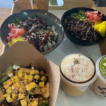 Taichi Bubble Tea - Poke, Mango Milk Tea, Taichi Milk Tea - Bubble Tea Near Me - Atlanta, Georgia