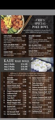 Menu photo 7 Kaiju Sushi & Ramen Bar Berlin, MD Menu photo 7 Kaiju Sushi & Ramen Bar Berlin, MD