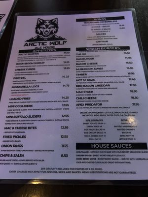Menu photo 1 Arctic Wolf Ale House West Dundee, IL