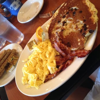 Sound Bites Cafe - Chocolate Chip Banana Pancakes! - Breakfast & Brunch Near Me - Somerville, Massachusetts Sound Bites Cafe - Chocolate Chip Banana Pancakes! - Breakfast & Brunch Near Me - Somerville, Massachusetts