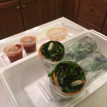 Thai One On - NOT HAPPY with vegetable shrimp rolls. ALL LETTUCE, and almost no shrimp for $22! NOT GOOD - Thai Near Me - Vista, California Thai One On - NOT HAPPY with vegetable shrimp rolls. ALL LETTUCE, and almost no shrimp for $22! NOT GOOD - Thai Near Me - Vista, California