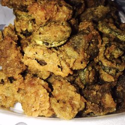 Mickey's Convenience Food Stores - Spicy gizzards with fried Jalapeños