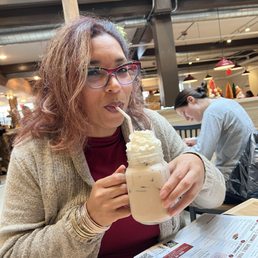 Loved their iced coffee!
