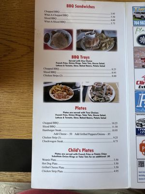 Menu photo 2 Whispering Pines B-B-Q Albemarle, NC Menu photo 2 Whispering Pines B-B-Q Albemarle, NC
