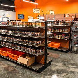 Inside the new store!