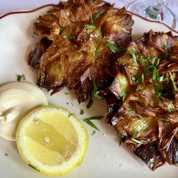 Le Diplomate - Crispy Artichokes - Brasseries Near Me - Washington, DC, District of Columbia