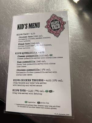 Menu photo 2 Velvet Taco Plano, TX Menu photo 2 Velvet Taco Plano, TX