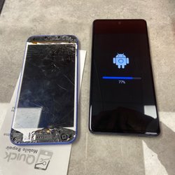 Quick Mobile Repair - Westchase - old phone vs new phone