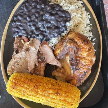 Thunder Falls Terrace - Chicken and Pernil platter - Barbeque Near Me - Orlando, Florida Thunder Falls Terrace - Chicken and Pernil platter - Barbeque Near Me - Orlando, Florida