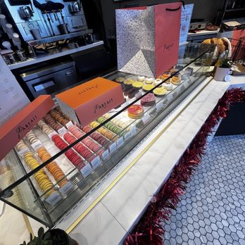 Parfait Paris - Interior: patisserie display, coffee prep area - Bakeries Near Me - San Diego, California Parfait Paris - Interior: patisserie display, coffee prep area - Bakeries Near Me - San Diego, California