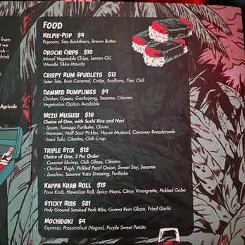 Paradise Lost - food menu - Cocktail Bars Near Me - New York, New York Paradise Lost - food menu - Cocktail Bars Near Me - New York, New York
