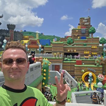 Super Nintendo World - 2025-5-25 Hello from Super Nintendo World - Amusement Parks Near Me - Orlando, Florida