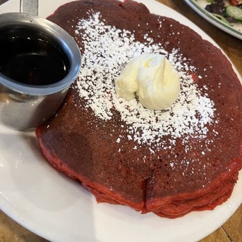 Oddfellows - Red velvet pancake - Breakfast & Brunch Near Me - Dallas, Texas Oddfellows - Red velvet pancake - Breakfast & Brunch Near Me - Dallas, Texas