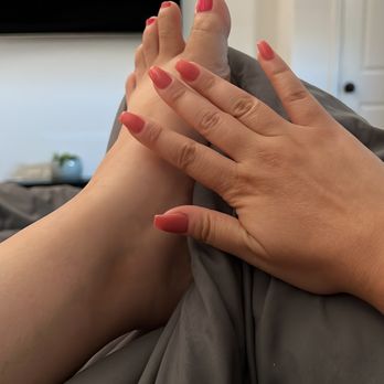 Utopia Salon - Hands single color. Feet 2 different shades of pink every other toe. - Nail Salons Near Me - Fair Oaks, California Utopia Salon - Hands single color. Feet 2 different shades of pink every other toe. - Nail Salons Near Me - Fair Oaks, California