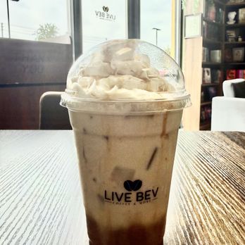 Live Bev - Cookie Butter Latte - Coffee & Tea Near Me - North Las Vegas, Nevada Live Bev - Cookie Butter Latte - Coffee & Tea Near Me - North Las Vegas, Nevada