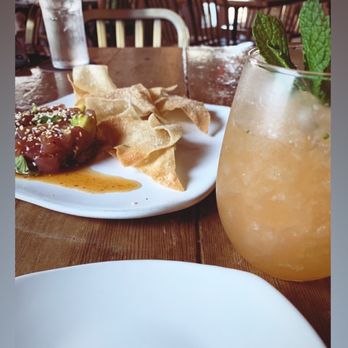 Field & Tides - Tuna Poke and Feelin Peachy - Southern Near Me - Houston, Texas Field & Tides - Tuna Poke and Feelin Peachy - Southern Near Me - Houston, Texas