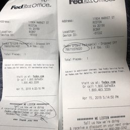 Both fedex ground packages accepted by Ryan Both fedex ground packages accepted by Ryan