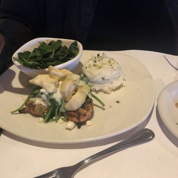 Bonefish Grill - Lilly's chicken mashed potatoes and spinach - Seafood Near Me - Atlanta, Georgia