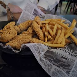 The Village TapHouse - Chicken fingers and fries