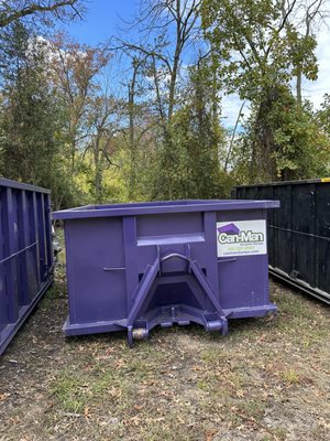 Dumpster Rentals - We proudly operate out of Wilmington, Delaware, and extend our services to the surrounding areas. We have a total of three different size dumpsters, offering a range of dumpster sizes from 10 yard dumpster, 15 yard dumpster, and 20 yard dumpster to accommodate various needs. What sets us apart is not only our unbeatable pricing but also our unwavering commitment to providing the best customer service in the industry. Choose Can-Man Dumpster Rentals for reliable, efficient, and budget-friendly dumpster rentals, and experience the difference of working with a local business that cares about your project as much as you do.
Call and message us today for your dumpster rental needs! Dumpster Rentals - We proudly operate out of Wilmington, Delaware, and extend our services to the surrounding areas. We have a total of three different size dumpsters, offering a range of dumpster sizes from 10 yard dumpster, 15 yard dumpster, and 20 yard dumpster to accommodate various needs. What sets us apart is not only our unbeatable pricing but also our unwavering commitment to providing the best customer service in the industry. Choose Can-Man Dumpster Rentals for reliable, efficient, and budget-friendly dumpster rentals, and experience the difference of working with a local business that cares about your project as much as you do.
Call and message us today for your dumpster rental needs!
