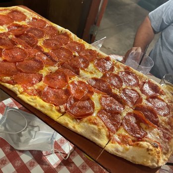 Buca di Beppo Italian Restaurant - Pepperoni Pizza - Italian Near Me - Redondo Beach, California