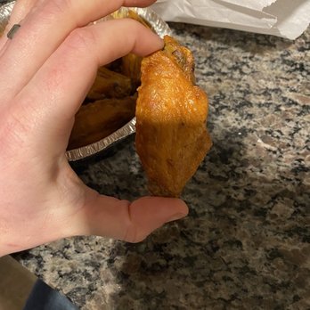 The Mill - How does this pre-frozen wing constitute a 'jumbo'? - Pizza Near Me - Kulpsville, Pennsylvania The Mill - How does this pre-frozen wing constitute a 'jumbo'? - Pizza Near Me - Kulpsville, Pennsylvania