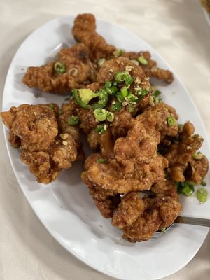Photo of Mayflower Seafood Restaurant - Los Angeles, CA, US. Pork chop salt and pepper  @dangit.all