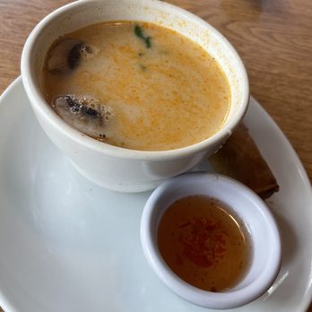 Aroy Thai Cuisine - Coconut curry soup - Thai Near Me - Mobile, Alabama Aroy Thai Cuisine - Coconut curry soup - Thai Near Me - Mobile, Alabama