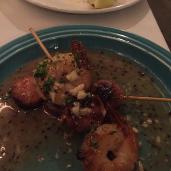 Santiago's Bodega - Shrimp and chorizo. Sorry, I attacked it before taking the pic. - Tapas Bars Near Me - Key West, Florida