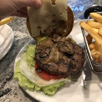 Glory Days Grill - The only "mushroom and Swiss" on my burger - American Near Me - Tallahassee, Florida Glory Days Grill - The only "mushroom and Swiss" on my burger - American Near Me - Tallahassee, Florida
