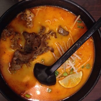 Ajisen Ramen - Tom yum lamb teppanyaki ramen - Ramen Near Me - Toronto, Ontario Ajisen Ramen - Tom yum lamb teppanyaki ramen - Ramen Near Me - Toronto, Ontario