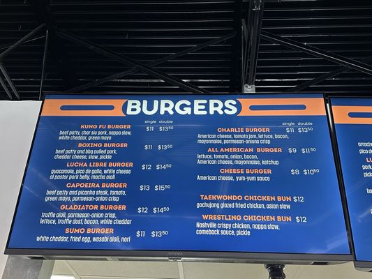Menu photo 6 Burgers vs Tacos San Antonio, TX