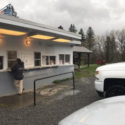 Front shot , you order and pick up here