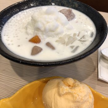 UC Dessert - Build your own dessert - coconut sago, taro mud, litchi jelly w/ a side of mango ice cream - Desserts Near Me - Oakland, California UC Dessert - Build your own dessert - coconut sago, taro mud, litchi jelly w/ a side of mango ice cream - Desserts Near Me - Oakland, California